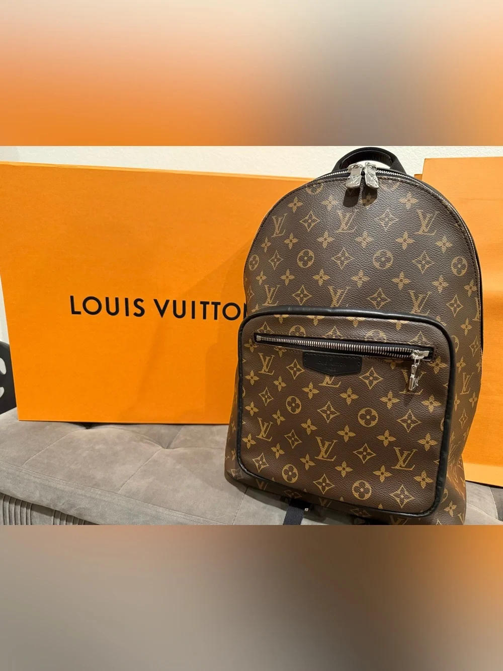 Louis Vuitton Josh Monogram Macassar Backpack 🎒🤎